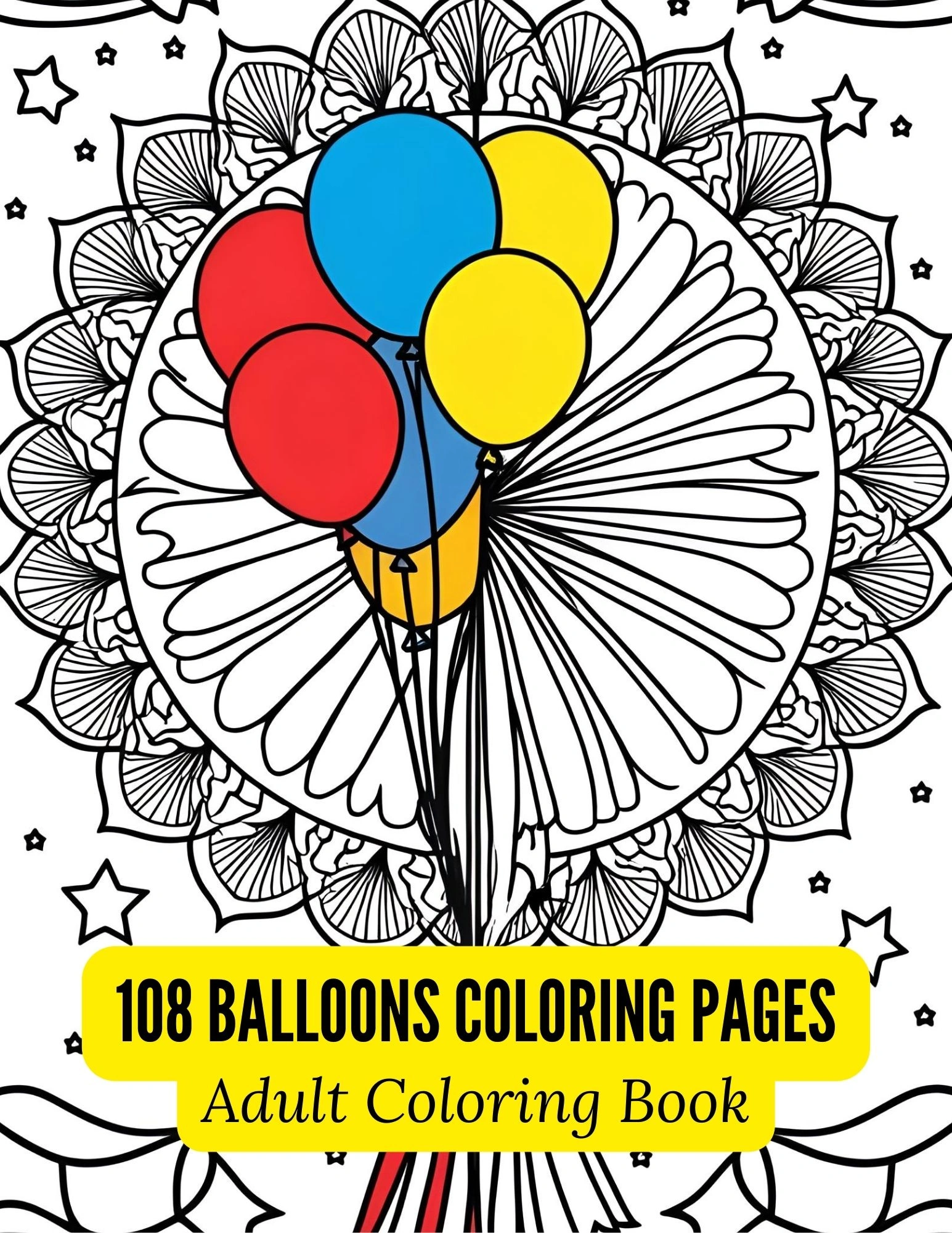 Balloon Party Coloring Book