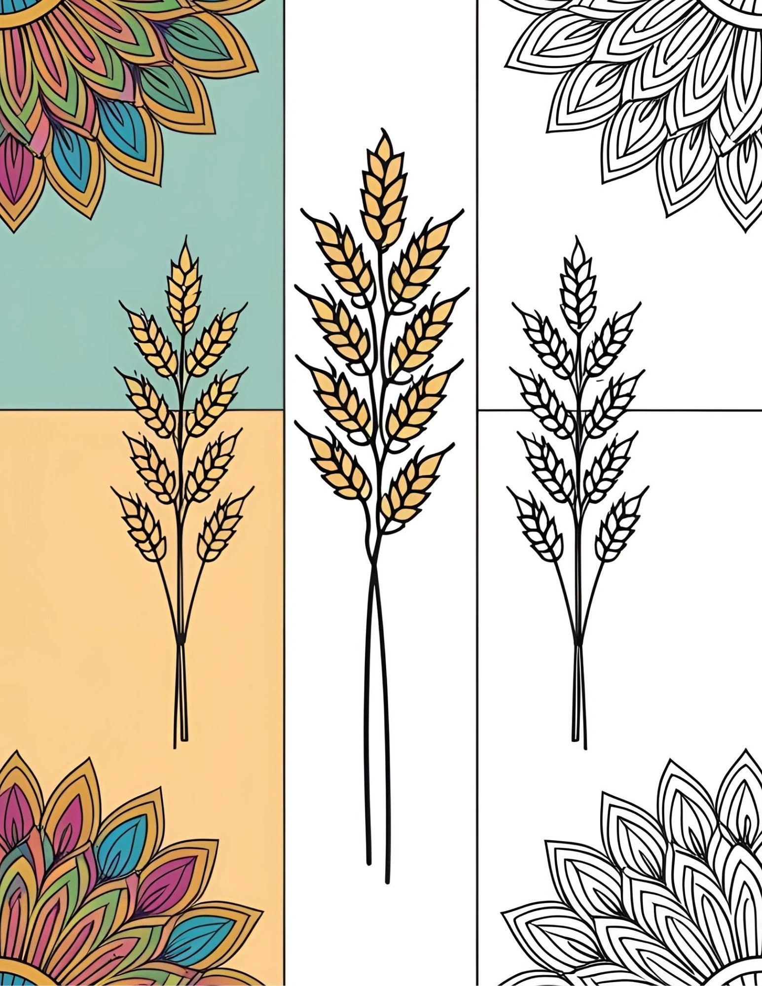 85 Farm Mandalas