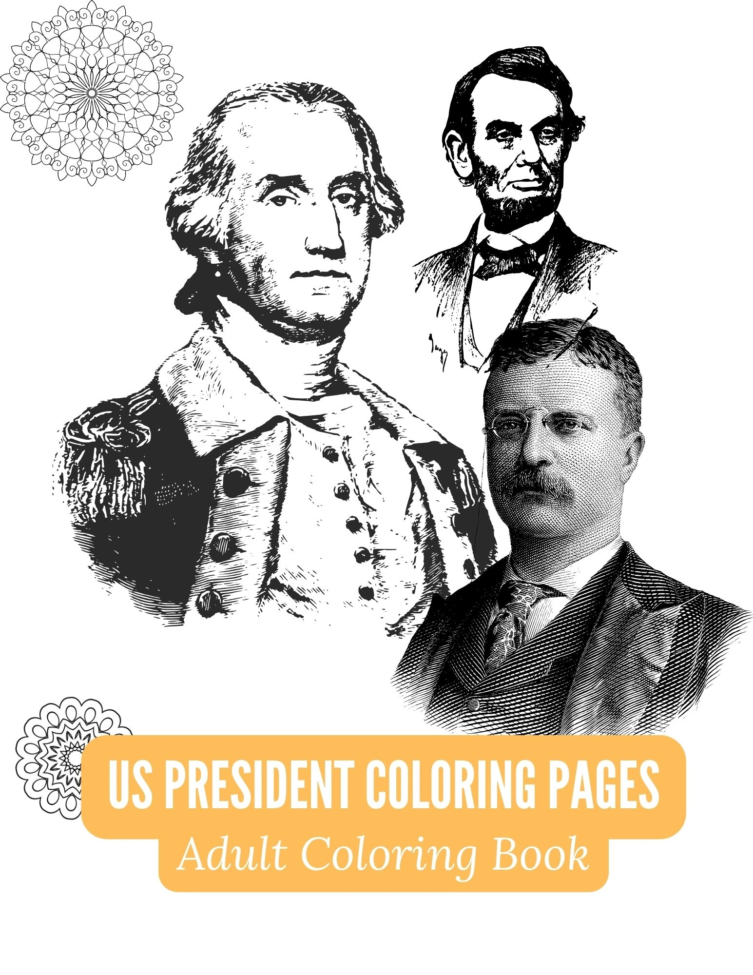 Influential Americans Coloring Book