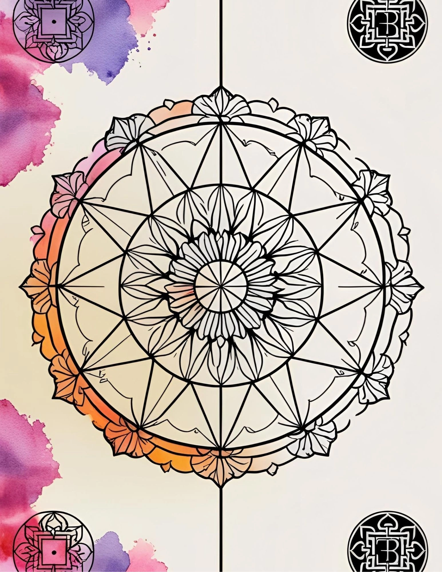100 Taoist Bagua Mandalas